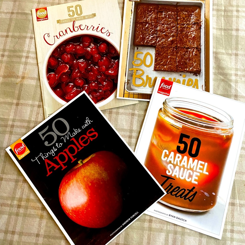 4 Food Network booklets